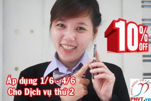 Giảm 10% phí dịch vụ tại PNVT nhân Ngày Quốc tế Thiếu nhi 1 / 6