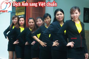 Dịch tiếng Anh sang tiếng Việt