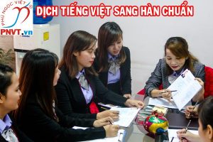 dịch tiếng việt sang tiếng hàn