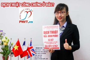 dịch thuật công chứng ở đâu tphcm