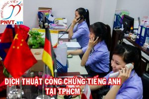 dịch thuật công chứng tiếng anh tphcm