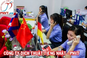 công ty dịch thuật tiếng nhật