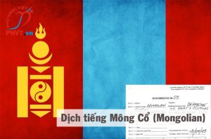 dịch tiếng mông cổ sang tiếng việt