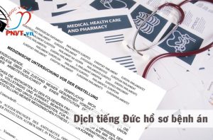 Dịch công chứng tiếng Đức hồ sơ bệnh án