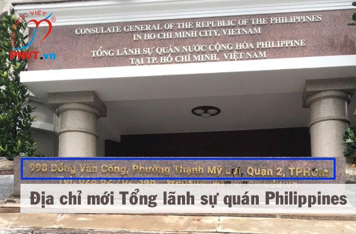 tổng lãnh sự quán philippines tại tphcm chuyển địa chỉ mới