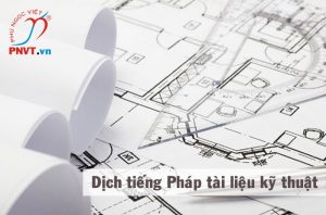 dịch tiếng pháp tài liệu kỹ thuật