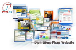 dịch tiếng pháp website