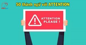 50 thành ngữ kết hợp với attention