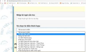 từ điển phật học online của thư viện hoa sen