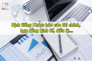 Dịch thuật tiếng Pháp báo cáo tài chính