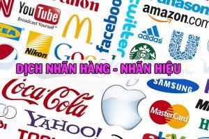 dịch nhãn hàng tiếng anh