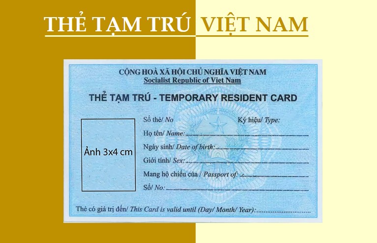 Dịch tiếng Anh sang tiếng Việt hồ sơ xin cấp thẻ tạm trú