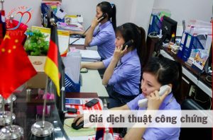 báo giá dịch thuật công chứng TPHCM