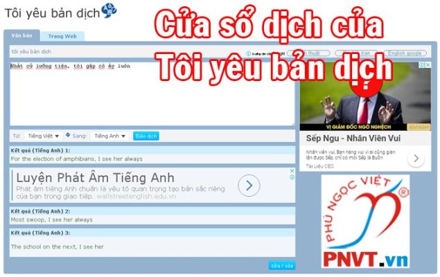 tôi yêu bản dịch