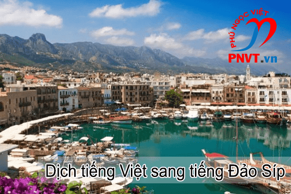 Dịch tiếng Việt sang tiếng Đảo Síp
