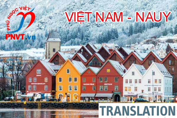 Dịch tiếng Việt sang tiếng Nauy
