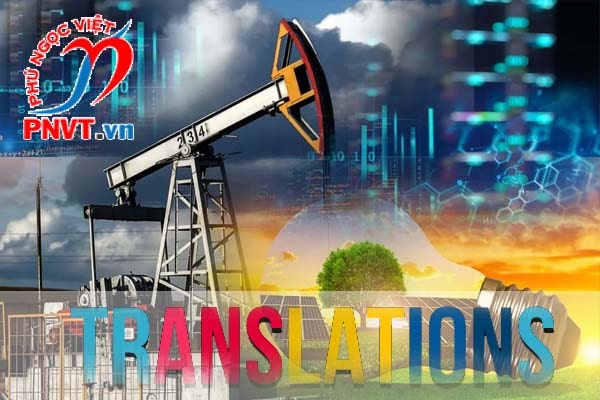 Dịch tiếng Nga chuyên ngành dầu khí, năng lượng