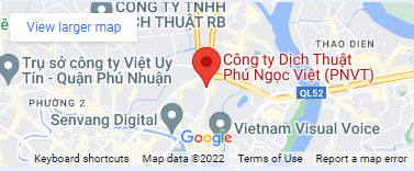 google map Công Ty Dịch Thuật Phú Ngọc Việt