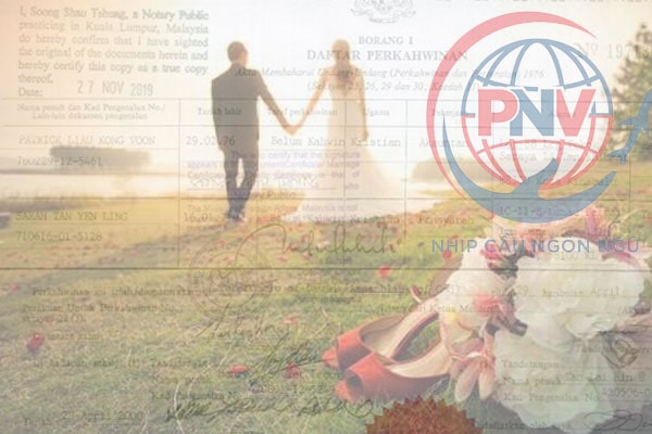 Dịch công chứng giấy đăng ký kết hôn Thái Lan