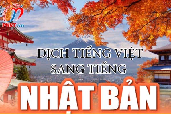 Dịch tiếng Việt sang tiếng Nhật căn cước công dân