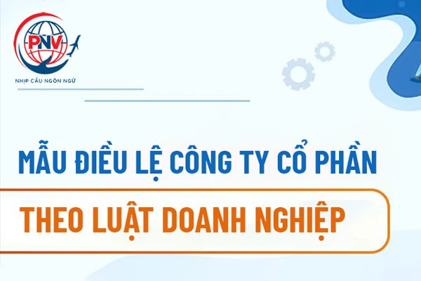 dịch thuật điều lệ công ty