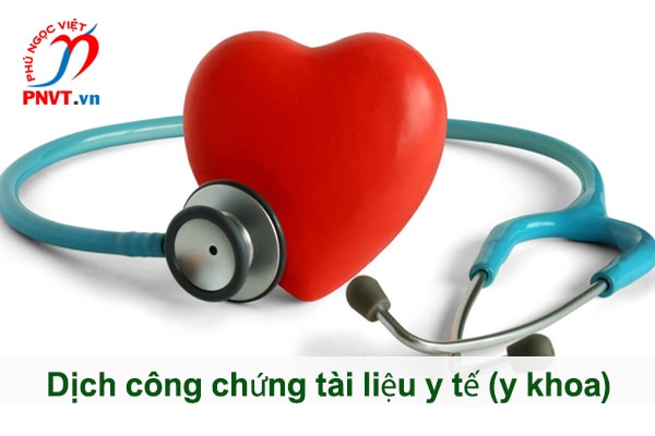 dịch tiếng anh chuyên ngành y