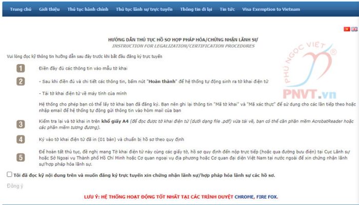 thủ tục hợp pháp hóa lãnh sự